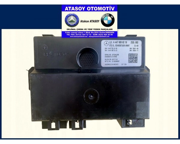 MERCEDES W447 VİTO SÜRGÜLÜ KAPI BEYNİ 4479006219 4479001407 4479001406 4479007504 4479002604 A4479006219 A4479001407 A4479001406 A4479007504 A4479002604 MERCEDES W448 VİTO SÜRGÜLÜ KAPI BEYNİ